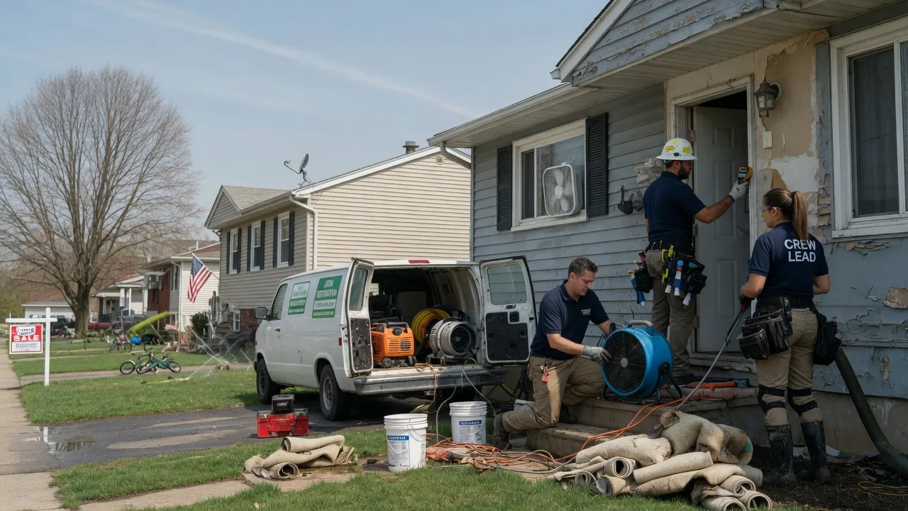 Flood Cleanup in Grantsburg, IL near me